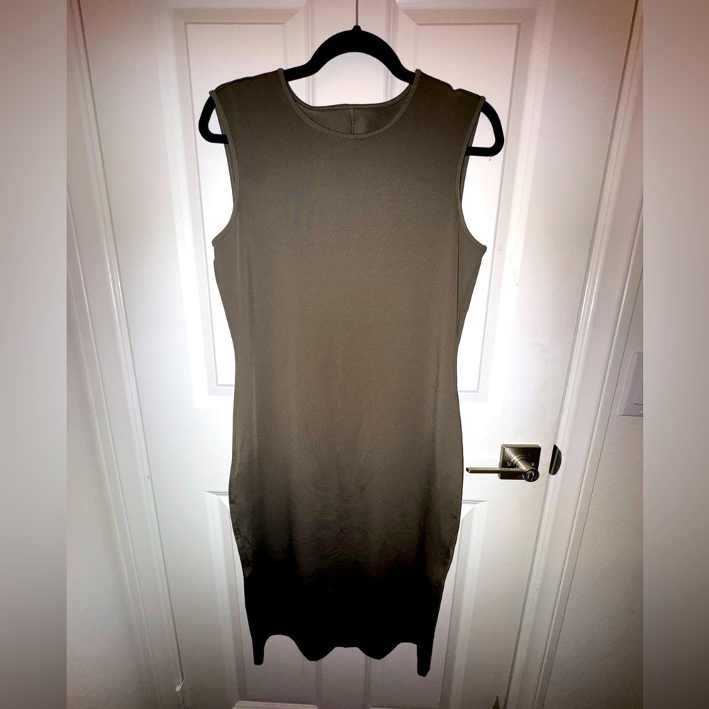 M dark green dress by a new day